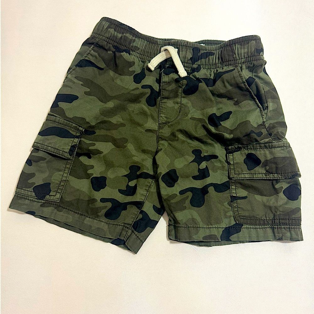 Old Navy Boys Cargo Short Camo Print